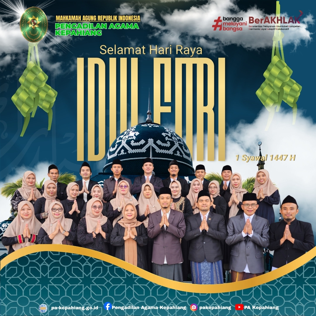 Selamat Hari Raya Idul Fitri 1447 H